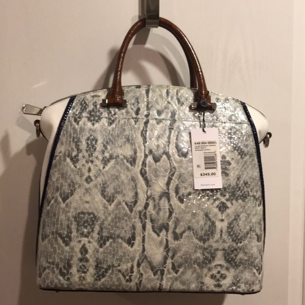 Brahmin NWT Large Duxbury satchel